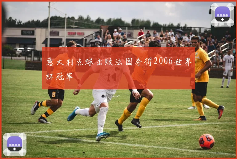 意大利点球击败法国夺得2006世界杯冠军